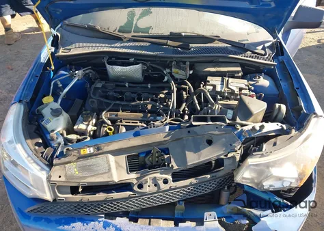 2010 Ford Focus Se из США, поврежденный, VIN 1FAHP3FN9AW287636